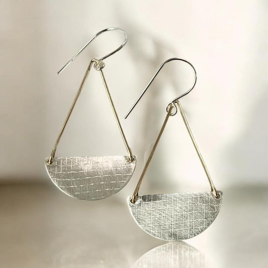 handmade, sterlingsilver, gold filled, earrings