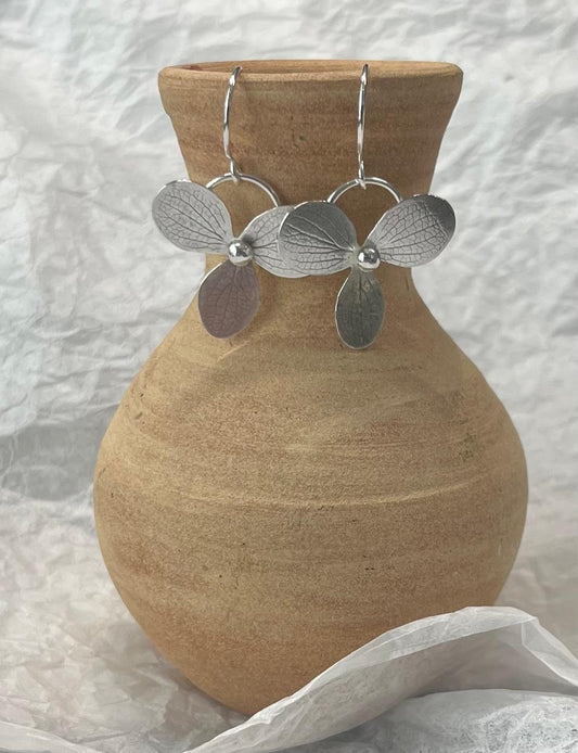 Hydrangea Flower Earrings