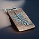 handmade sterling silver and copper