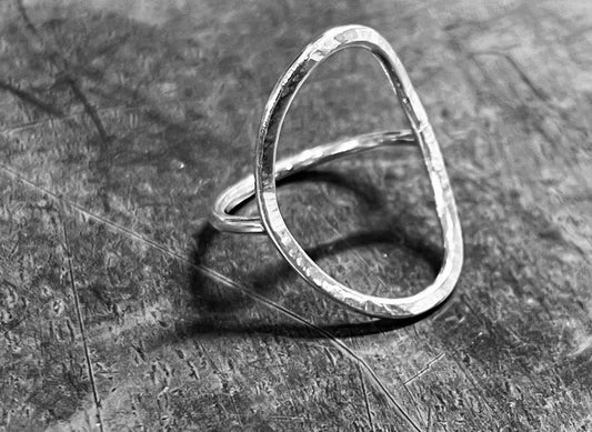 sterling silver handmade ring