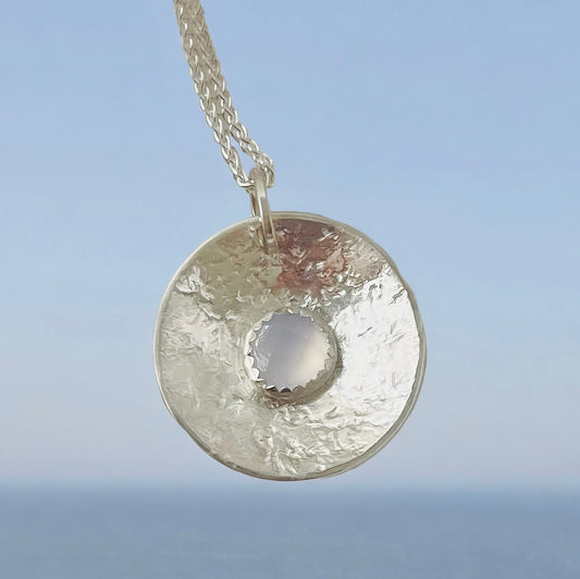 Calming Sterling Silver Necklace