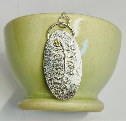 silver Fern Necklace