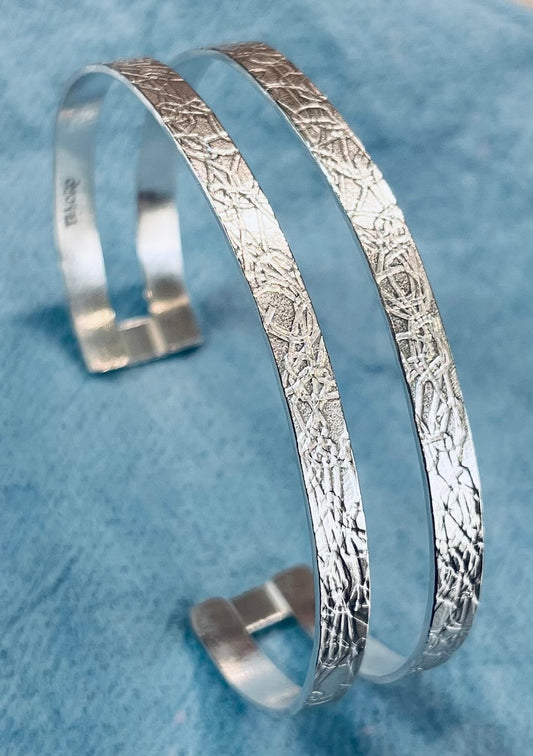 Elegant Sterling Silver Cuff