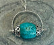 Turquoise Arched Pendant