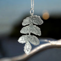 Silver Leaf Pendant