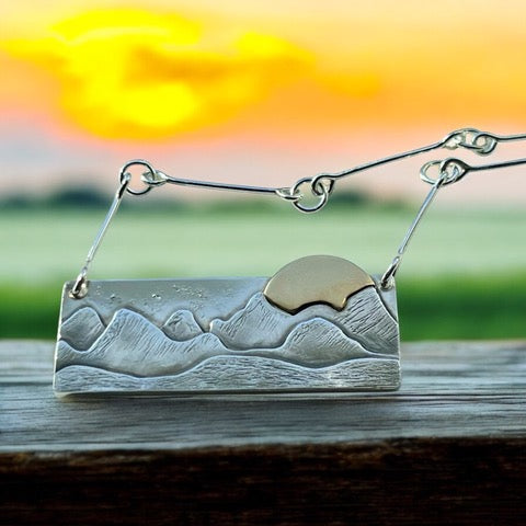 handmade sterling silver  necklace