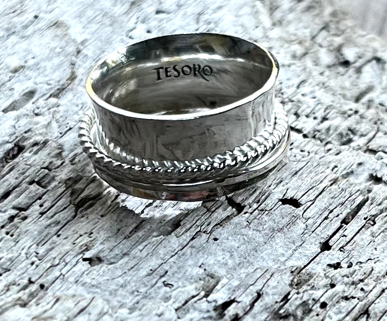 Silver Spinner Ring