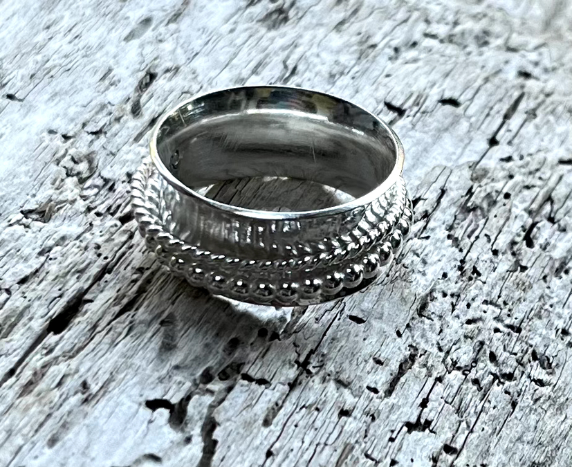 Sterling Silver Spinner Ring