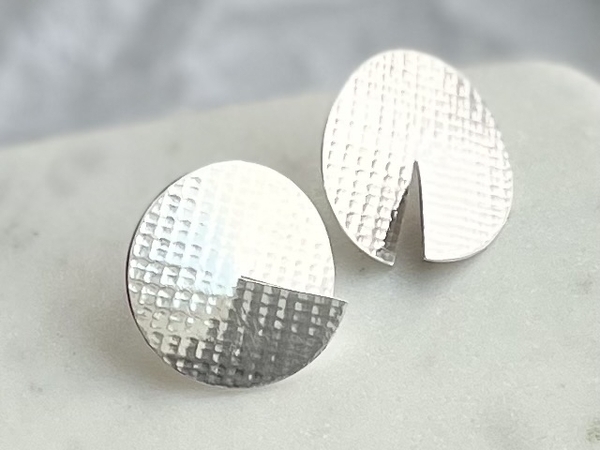 Split Disc Earrings